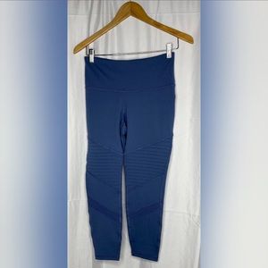 High-Waisted Elevate Moto‎ 7/8-Length Leggings